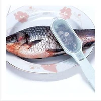 fish skin gadget brush scales remover scaler cleaner home fish knife clean plastic cleaning scraping scales kitchen tools