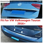 Нижняя молдинговая лента для задней двери багажника, аксессуары из нержавеющей стали для VW Volkswagen Touran 2016 - 2021