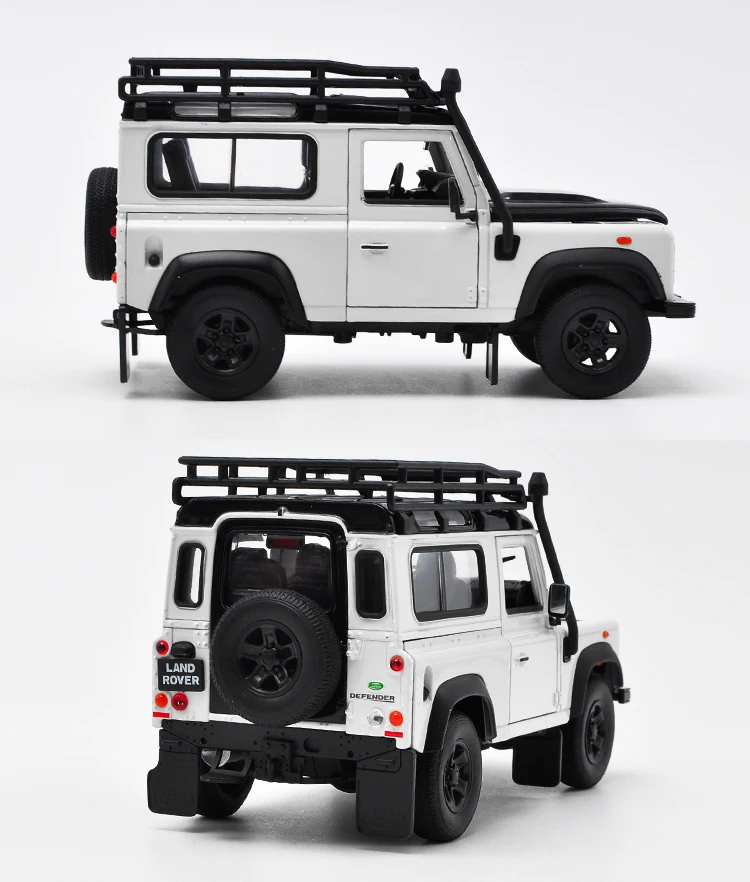 Высокое качество подарок 1:24 Defender внедорожный сплав модель, моделирование литья под давлением дверь оттяните назад Коллекция Модель