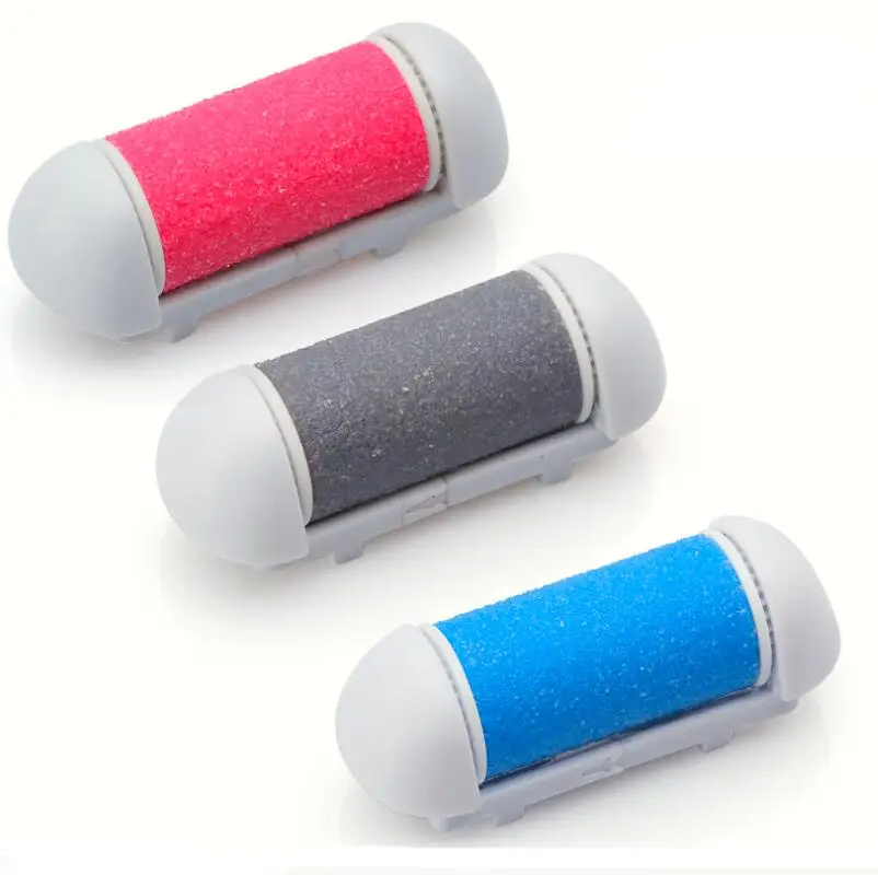 

3 шт./лот, JD-501R запасная щетка для ног, инструмент для ухода за кожей, удаление омертвевшей кожи ног, отшелушивающее средство для пятки, кутику...