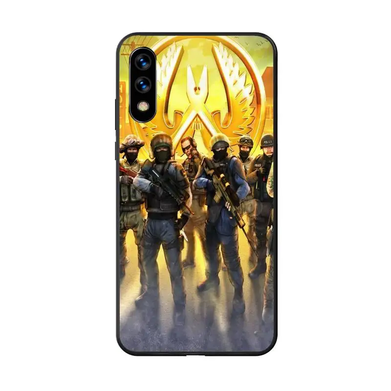 

Gun Battle Game CS Go Phone Case For Huawei Nova 2 I Plus 3 I E 4 E 5 I Pro 6 SE 6 5G Cove Fundas Case