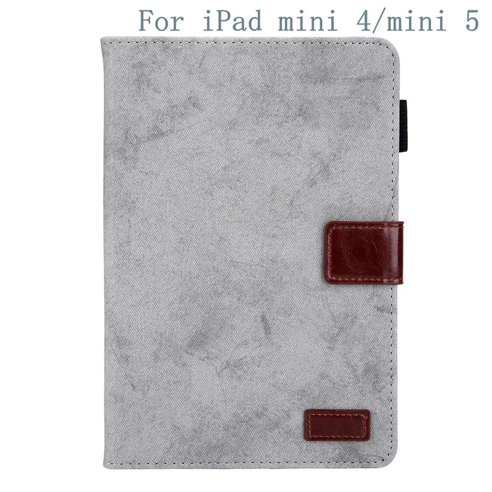 For iPad mini 4 0r 5 Чехол Floveme для i Pad Air 2 Шелковый чехол для i Pad Mini 2 4 5 складной тонкий полный защитный чехол для i Pad Pro 9,7 12,9 - Цвет: For iPad mini 4 0r 5