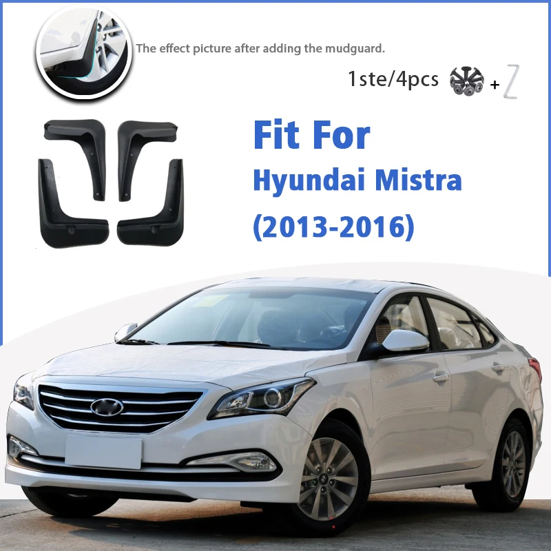 

Соединительная тяга для Hyundai Mistra 2013-2020 спереди и сзади 4 шт. Брызговики автомобильные аксессуары для автомобиля Styline брызговик Fender