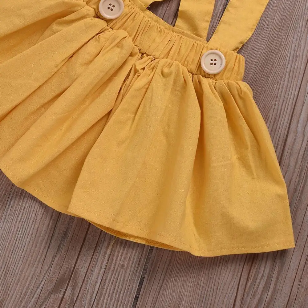 Комплект одежды для девочек из 3 предметов: рубашка юбка и повязка на