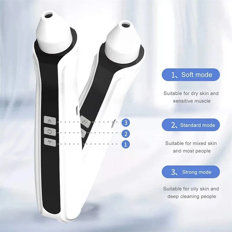 Визуальный Инструмент для удаления чёрных точек USB Перезаряжаемые поры лица