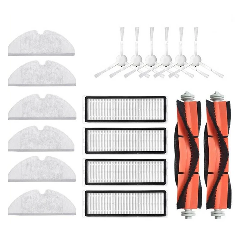 

Quality Side Roller HEPA Filter Main Brush Mop Kit for XIAOMI MIJIA 1C 1T STYTJ01ZHM and STYTJ02ZHM Vacuum Cleaner Parts