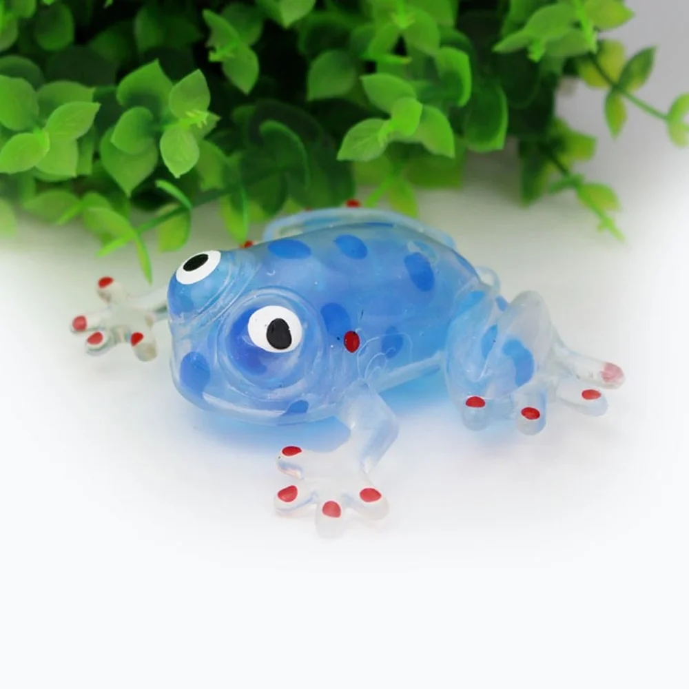 Сжимаемая игрушка антистресс мягкая лягушка детские игрушки для снятия стресса