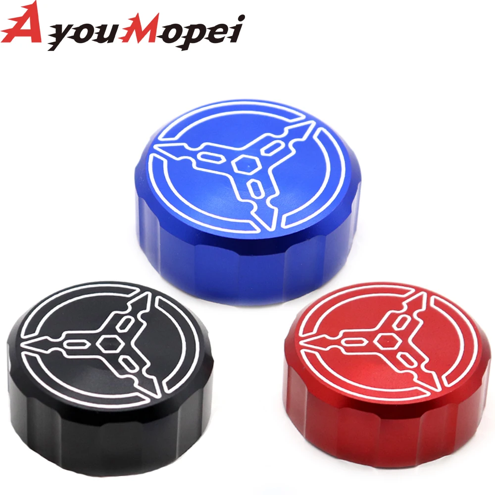 

For YAMAHA YZ 80 85 YZ125 YZ250 DT 125R 200 230L Lanza Motorcycle Accessories Oil Fluid Cap Rear Brake Cover Cylinder Reservoir