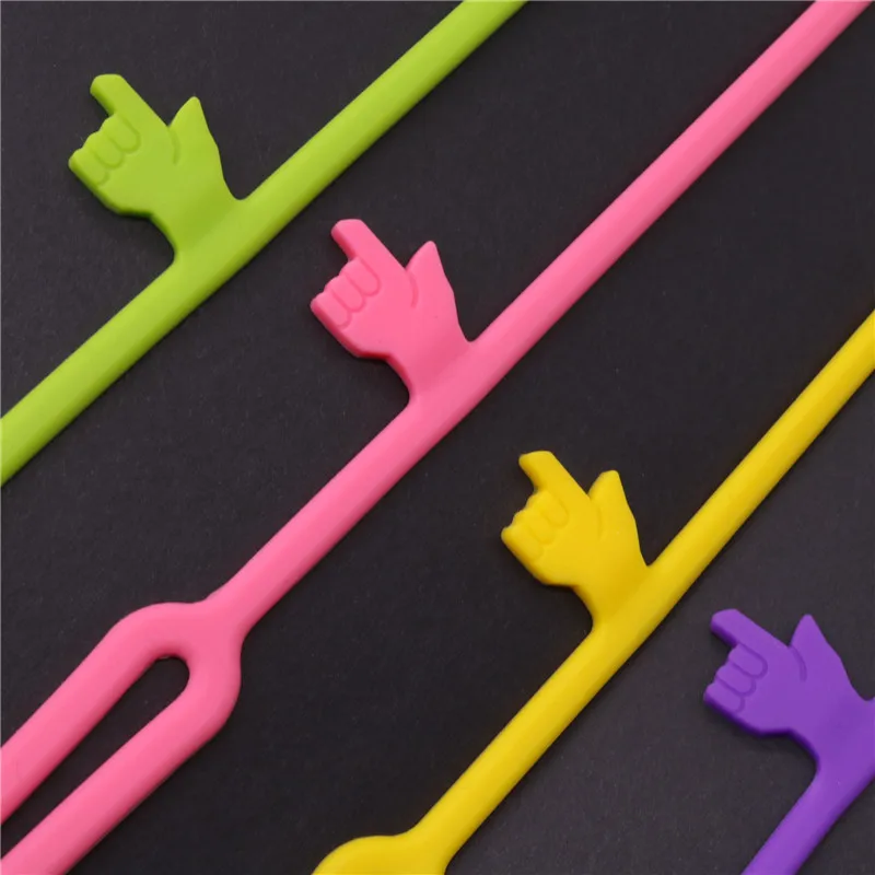 4 шт. Детские Силиконовые Канцтовары|Закладки для книг| |