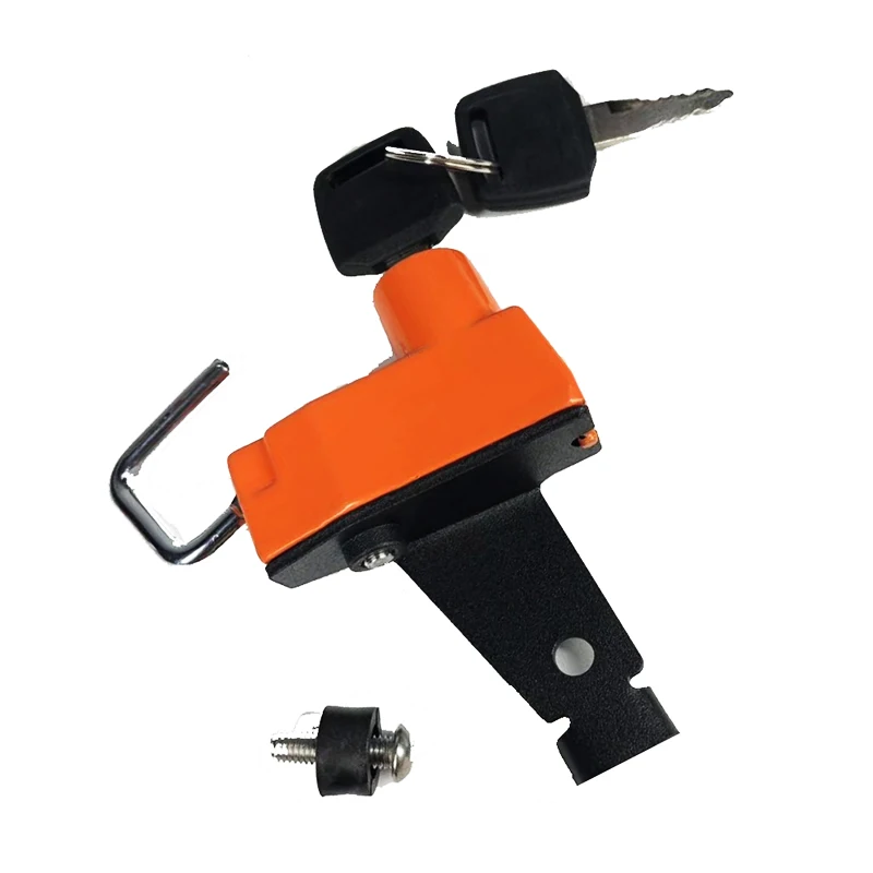 Замок для мотоциклетного шлема Z125 6 цветов Противоугонная защита подходит KAWASAKI Z