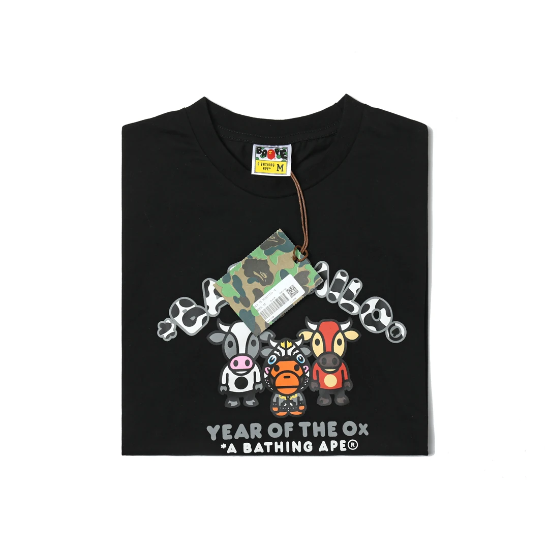 

Year of the Ox Limited T-shirt Black&White M~3XL