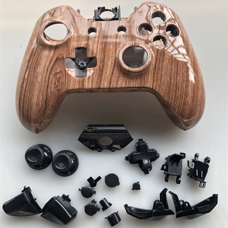 Сменный корпус для контроллера Xbox one не 3 5 мм Hydro окунутого дерева с зернистым