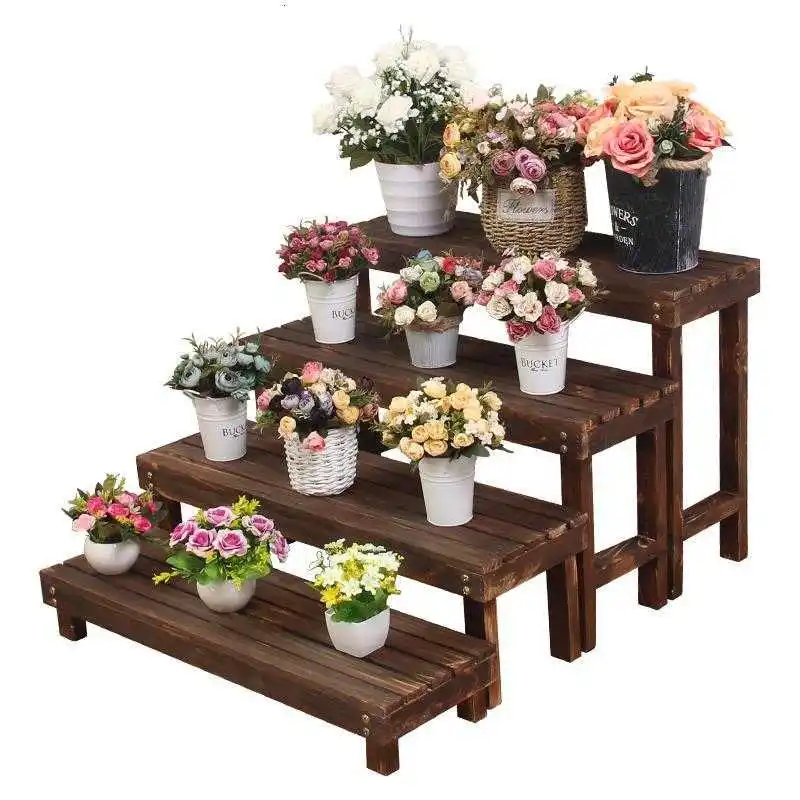 

Plantas Interior Scaffale Porta Piante Varanda Ladder Stojaki Na Kwiaty Table Rack Dekoration Outdoor Flower Stand Plant Shelf