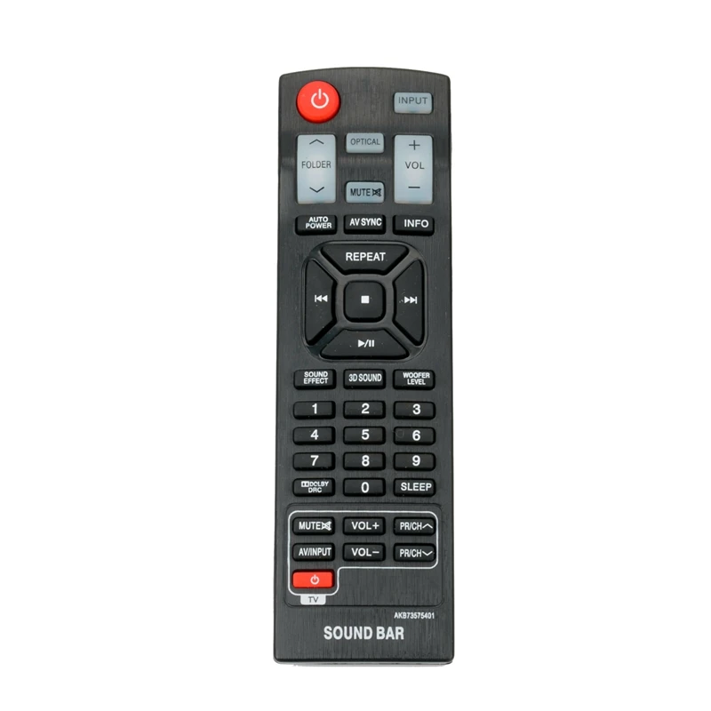 Горячая 3C Remote Управление Akb73575401 для Lg звуковая панель с реверсивным звуковым Nb2430A