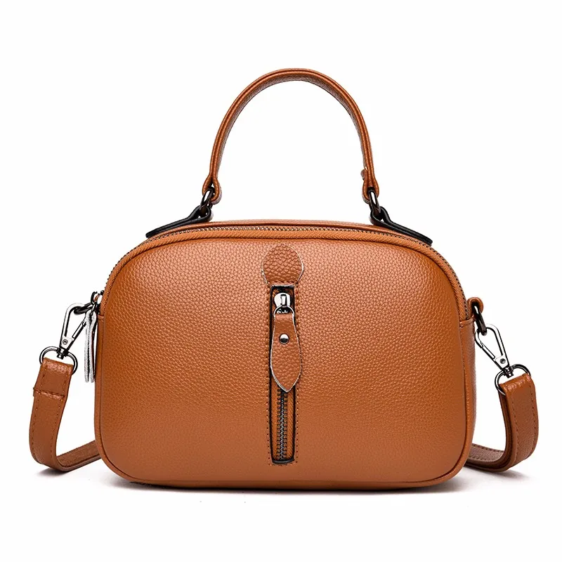 2019 Новая модная простая и элегантная женская сумка из искусственной кожи на