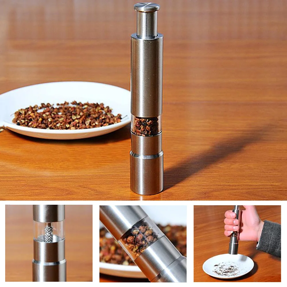 GT мельница для перца из нержавеющей стали соли и реквизит ручной шейкер ручная