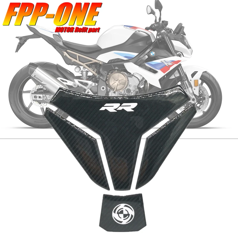 

Free shipping Motorcycle 3D carbon fiber tank stickers Fit For BMW S1000R S1000RR Oil Tank stickers