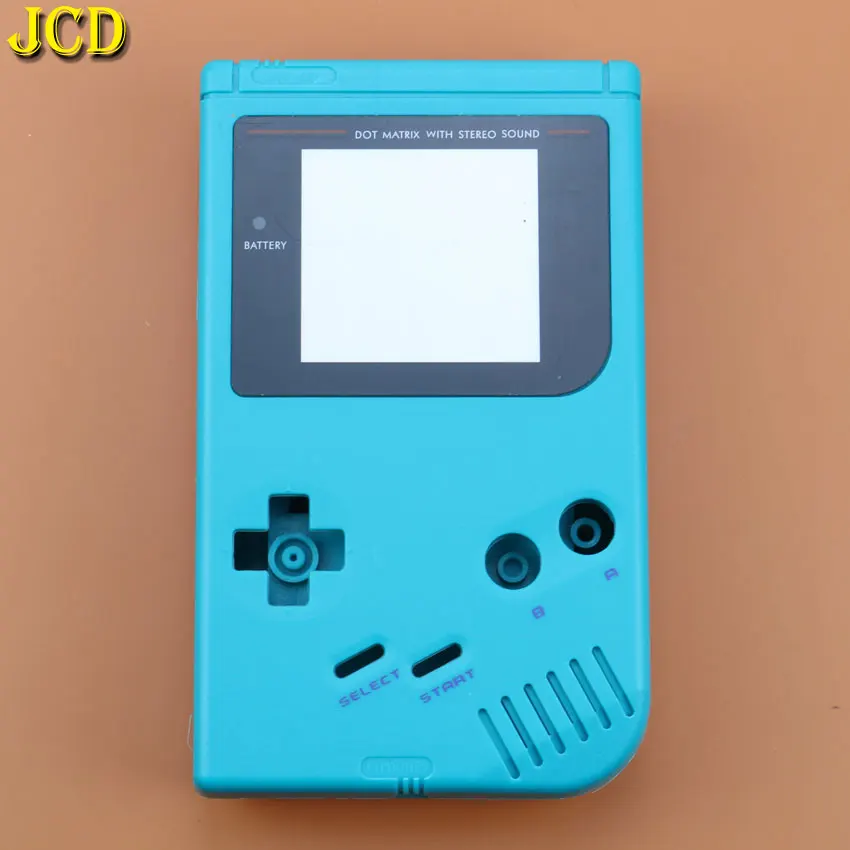 JCD 1 шт. 15 цветов для GameBoy Классическая игра замена пластиковая оболочка Крышка для Nod GB консоль DIY полный корпус для GB чехол - Цвет: K