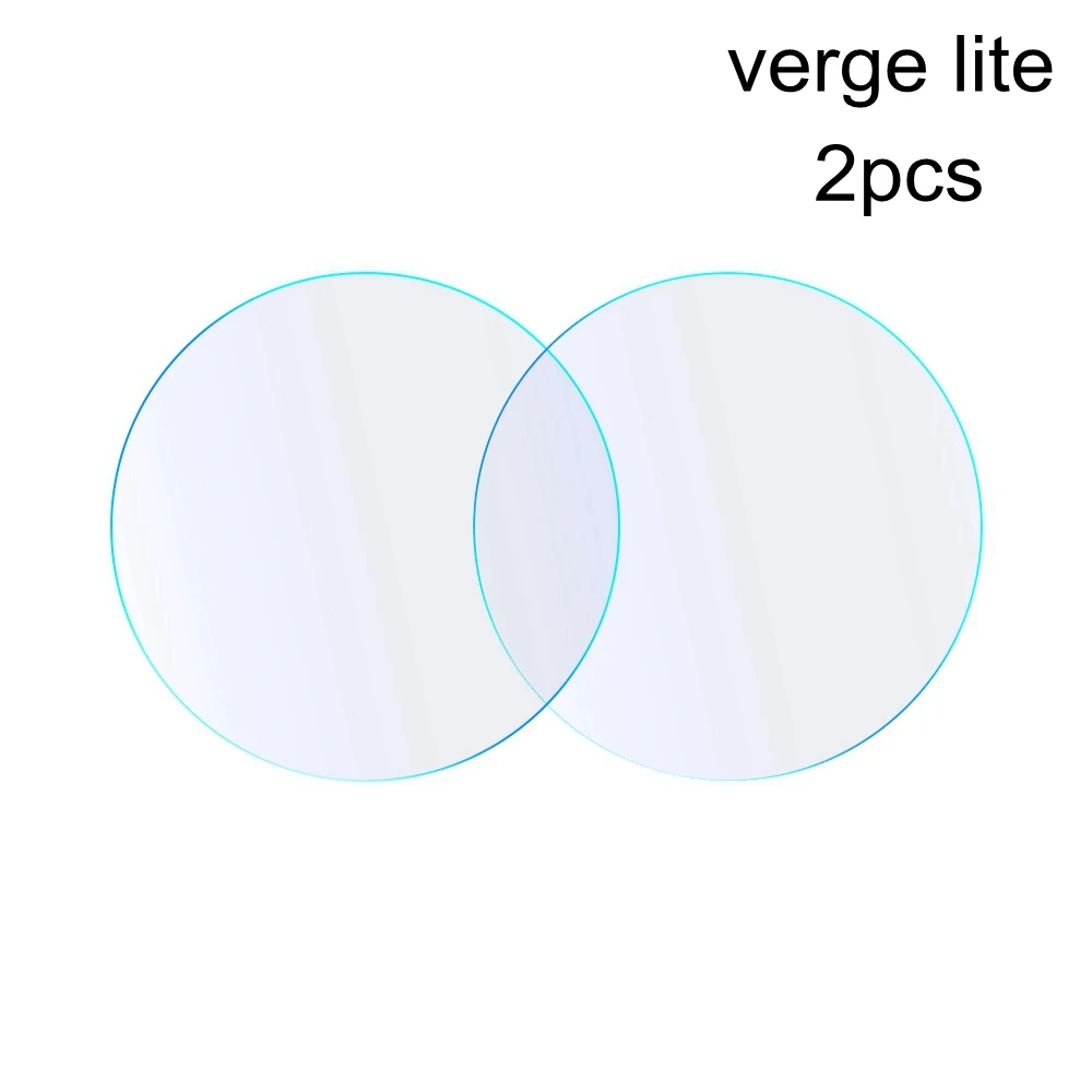2pcs verge lite Новая модная Защитная пленка для экрана 2.5D изогнутая пленка из закаленного стекла для Huami Amazfit Pace Stratos Verge Lite - Цвет: 2pcs verge lite