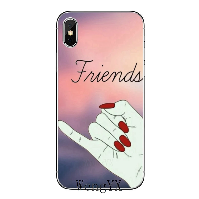 Для huawei mate 20 10 9 P30 P20 P10 P9 pro Lite P Smart plus bff лучшие друзья палец пара аксессуары чехол для телефона