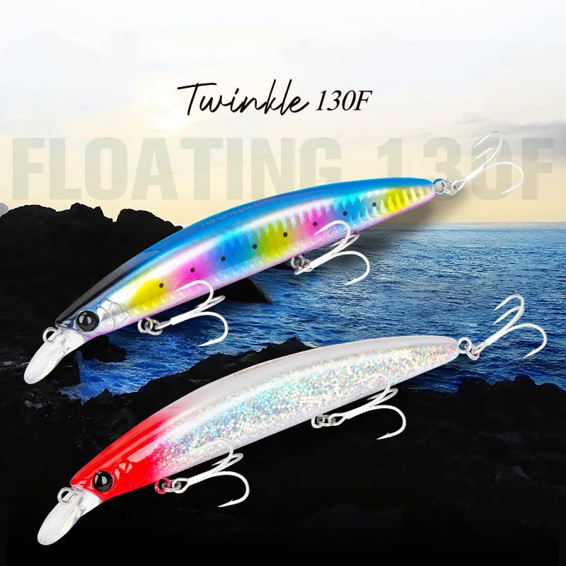 

Ultra Long Casting 135S Saltwater Sinking Minnow BAYONET 135mm 26.4g Tungaten Weight Fishing Lure Seabass Hard Bait