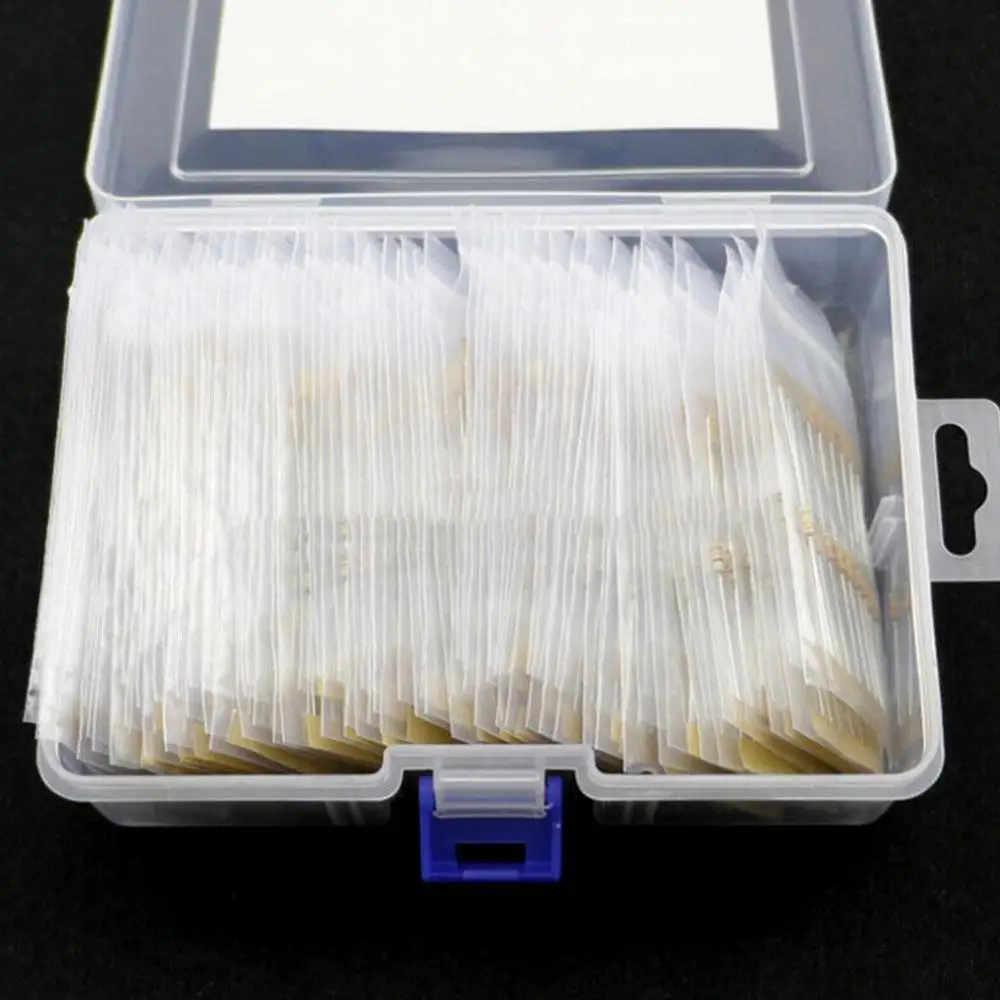 

1460pcs/Lot 73Values*20PCS 1% 1/4w Resistor Pack Set Ring (10 Metal Film Diy Ohm) Kit Resistor Ohms~1 Colored M Use Resista Q9H7