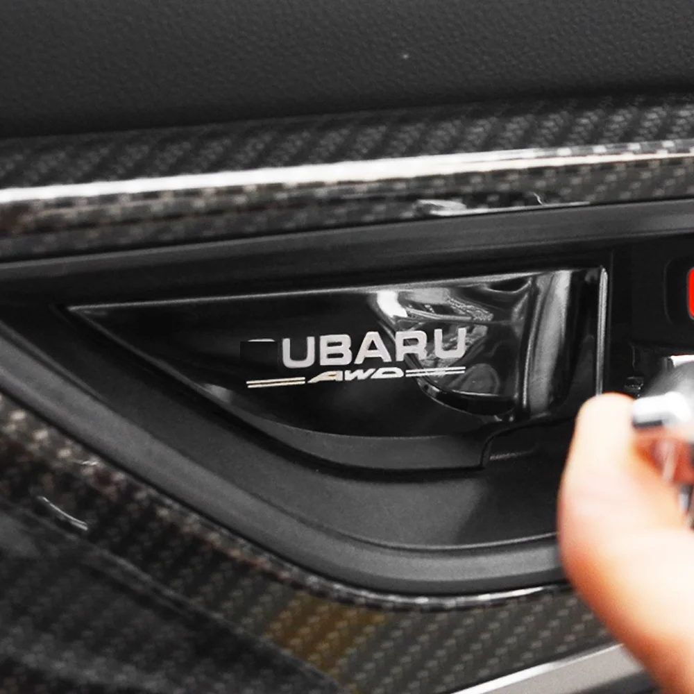 Накладки на ручки салона автомобиля накладки чаши для Subaru Forester 2019 Xv 2018 аксессуары