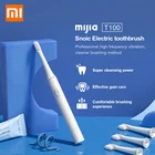 Зубная щетка XIAOMI MIJIA звуковая аккумуляторная, USB-зарядка, водонепроницаемая ультразвуковая автоматическая