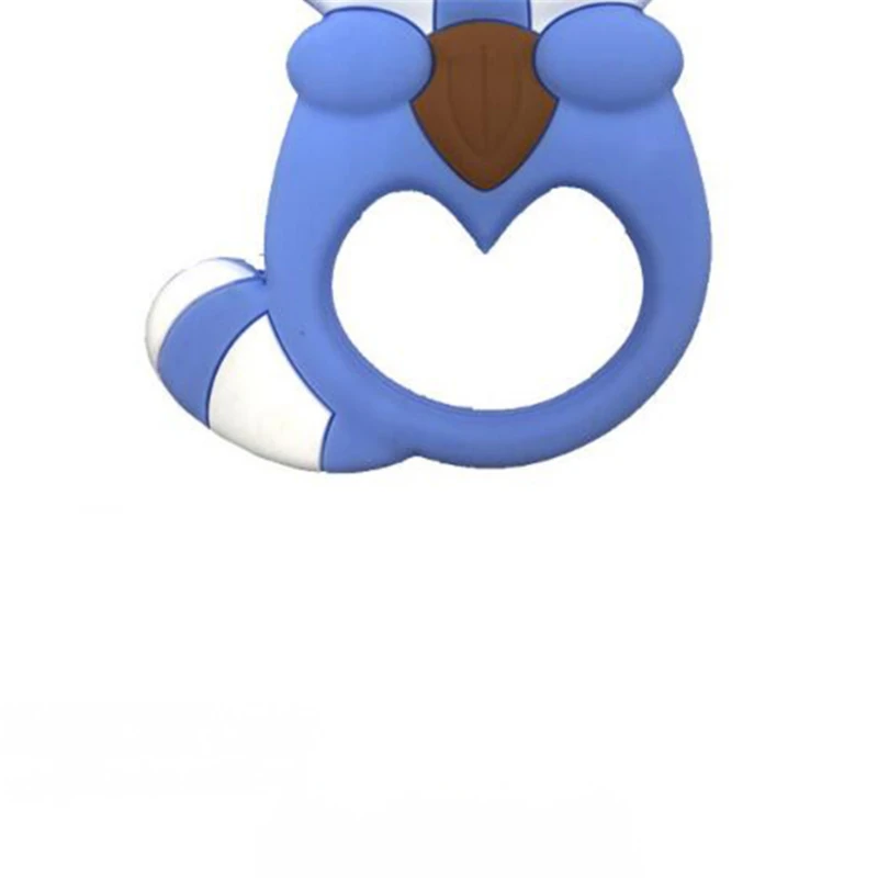 

Baby Silicone Teethers Cartoon Toddler Teething Toy 2020 New Products Cute Teething Toy Baby Ring Teether Silicone
