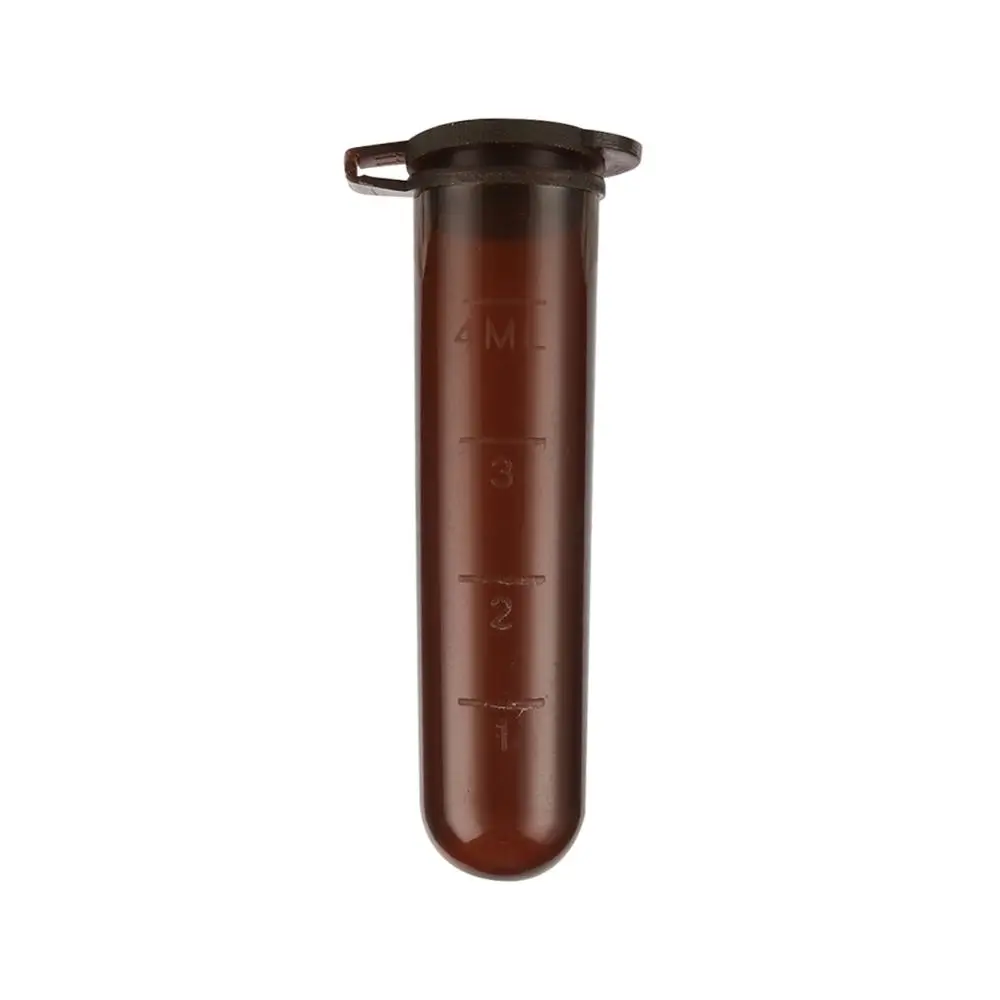 5ml Plastic Brown Centrifuge Test Tube with scale line Snap Cap Round Bottom Sample Vial Container Laboratory Analysis Equipment |