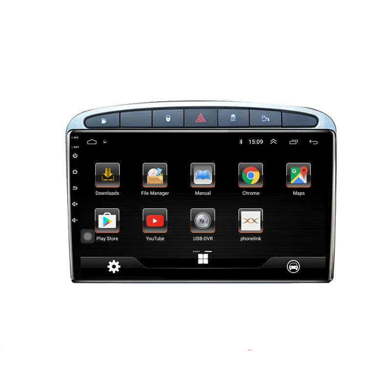 10 1 &quot2.5D IPS экран Android автомобильный DVD GPS для PEUGEOT 308 2007-2013408 2011 2012 2013 2014 радио аудио