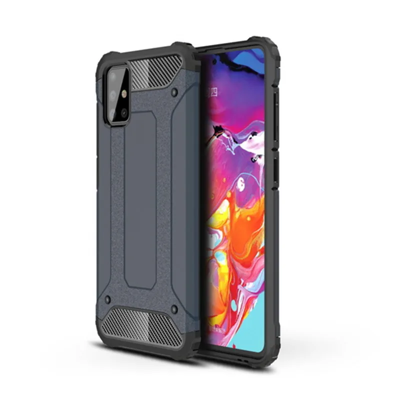Чехол Funda для Samsung Galaxy A51 A71 J4 Core J6 A8 2018 A70 A50 A20 A20E M30s S10 A6 Plus S20 чехол бампер гибридная