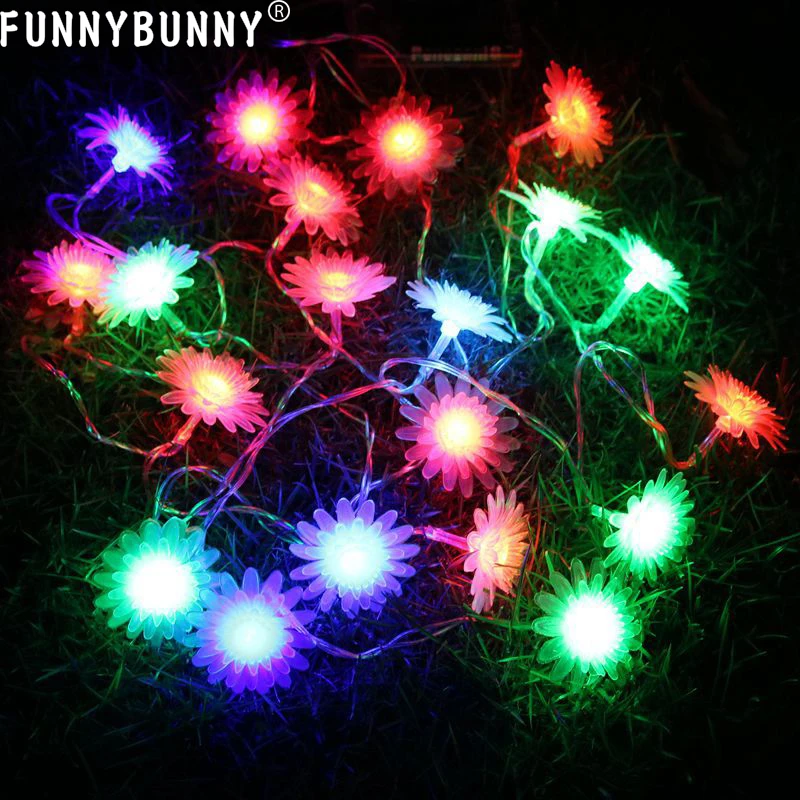 Ночной Светильник СВЕТОДИОДНЫЙ Солнечный цветок Рождество праздник свадебный