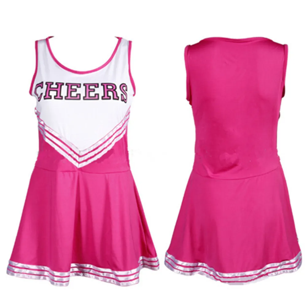 Прямая продажа соблазнительная школьная команда Cheerleader Girl костюмы наряд
