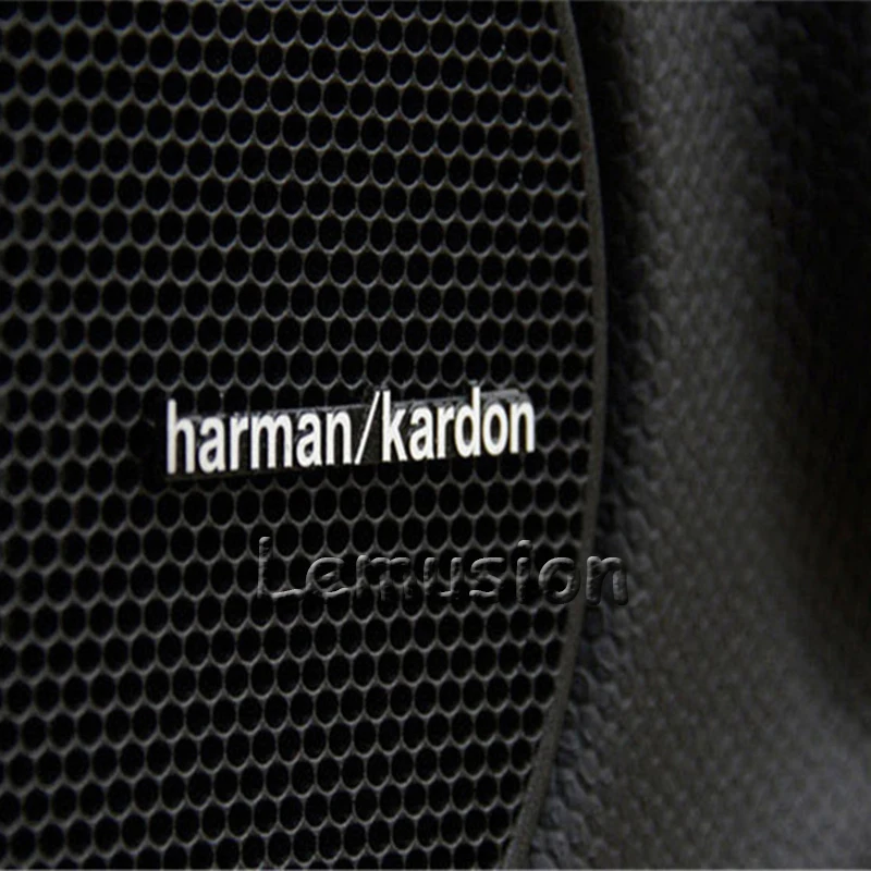 Для Harman Kardon автомобильные аудио видео наклейки для BMW X3 G01 E81 E82 E88 F20 E90 E92 F30 F34 G20 GT W221