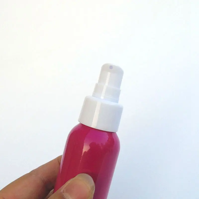 Rose Red Aluminum Cosmetic Lotion Bottle Press Pump Emulsion Packaging Container Refillable 20ml 30ml 50ml 60ml 80ml 100ml 20pcs | Красота и