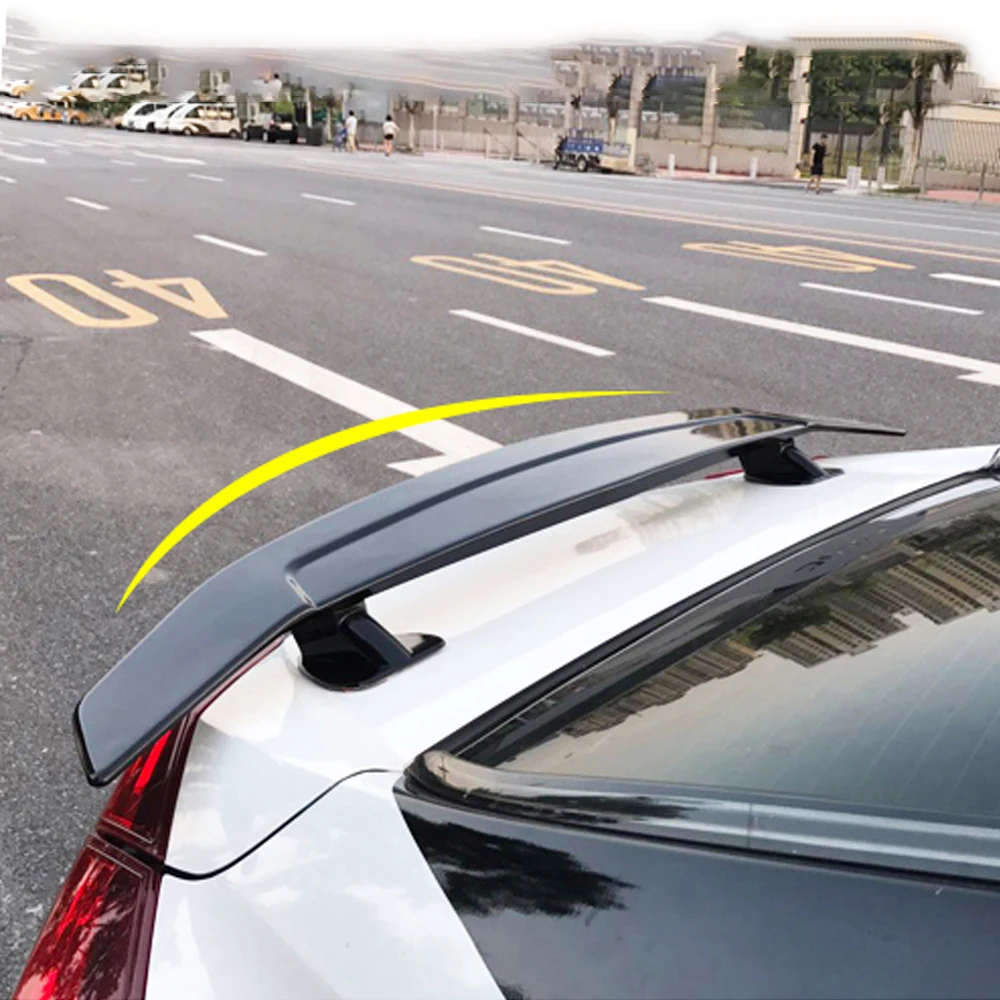 Задняя Крышка багажника из АБС-пластика углеродного вида крылья автомобильных