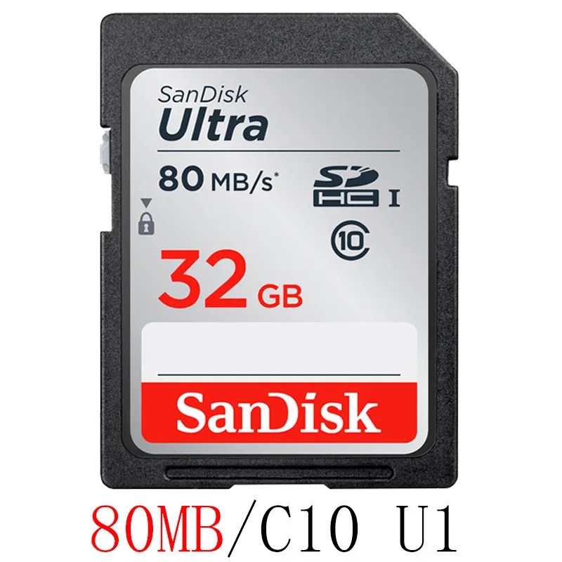 SanDisk Extreme Pro/Ultra карта памяти 32 64 128 ГБ U3/U1 SD карта 32 Гб 128 Гб 64 Гб 256 ГБ 512 Гб 16 Гб флэш-карта SD память SDXC SDHC - Емкость: SDUNC-032G