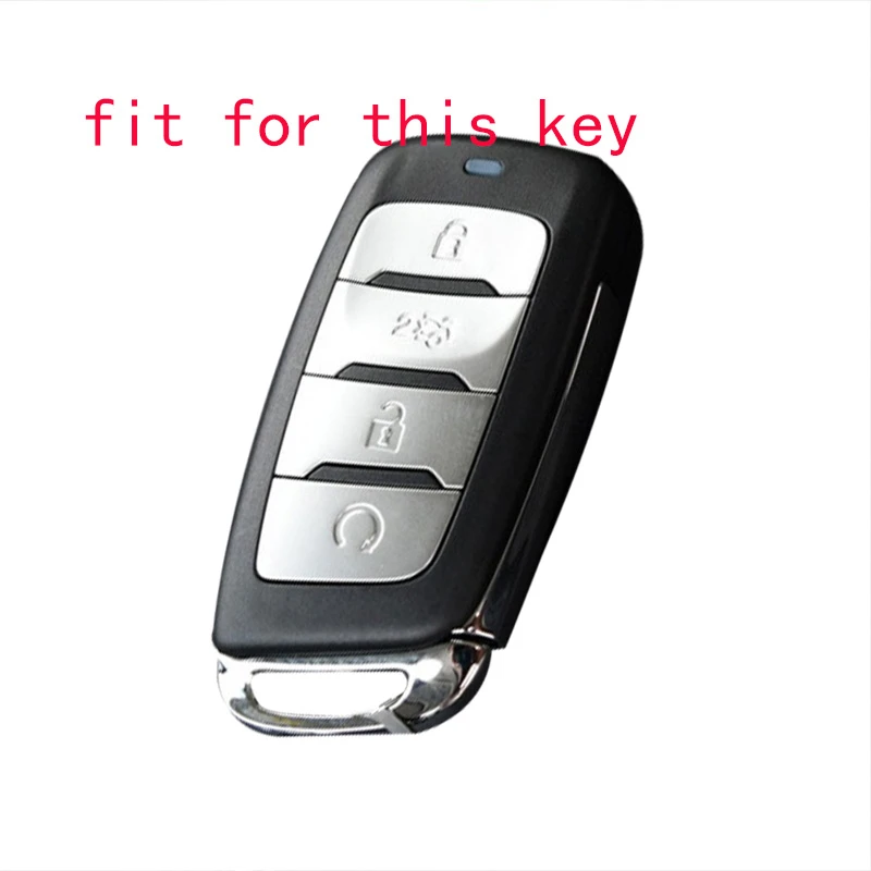

Key Holder For Changan CS35 Plus Silica Gel Car Key Cover Case For Changan CS75 PLUS CS85 COUPE CS95 Remote Cap Set Accessories