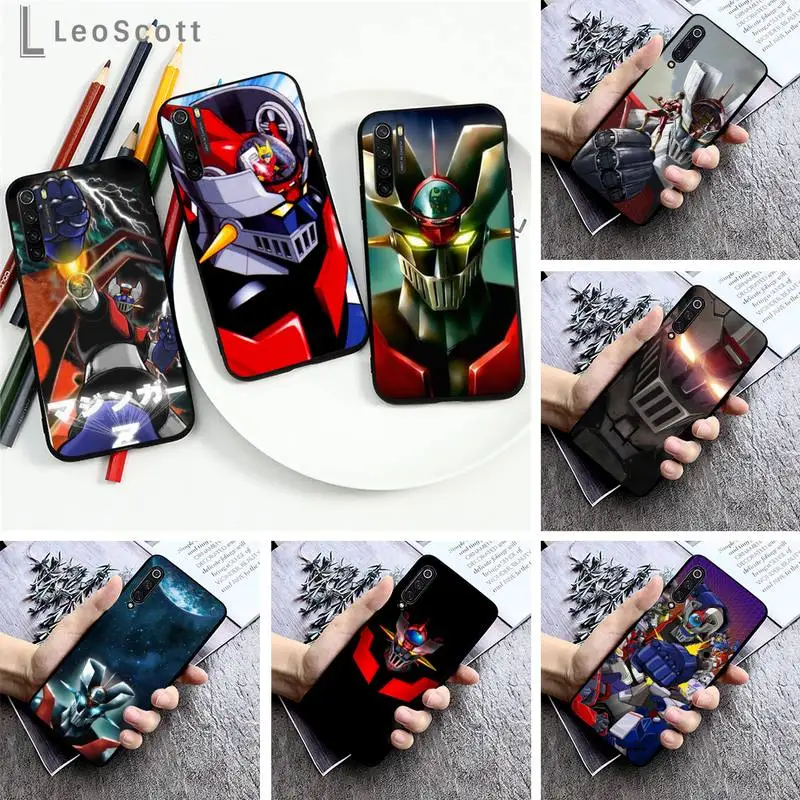 

Mazinger Z New Stylish Phone Case For Xiaomi Redmi note 7 8 9 pro 8T 9S Mi Note 10 Lite pro Soft Silicone Back Cover Phone Case
