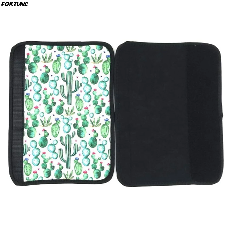 

Butterfly Skull Flower Printed Car Seat Belt Shoulder Pads Cover Auto Seat Belt Protector For Car Interior Styling Accessories