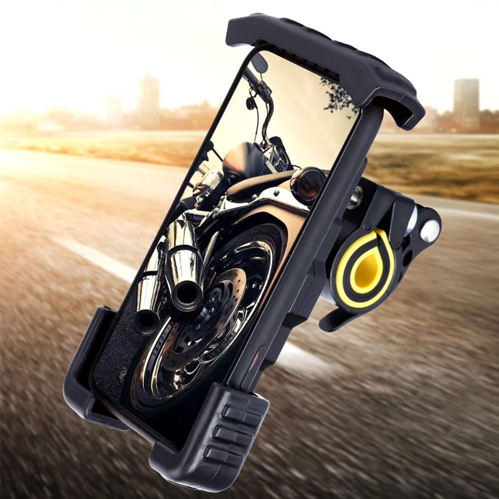 360 degree rotatable universal bike phone holder non slip outdoor cycling hands free motorcycle mount anti shake scratch proof free global shipping