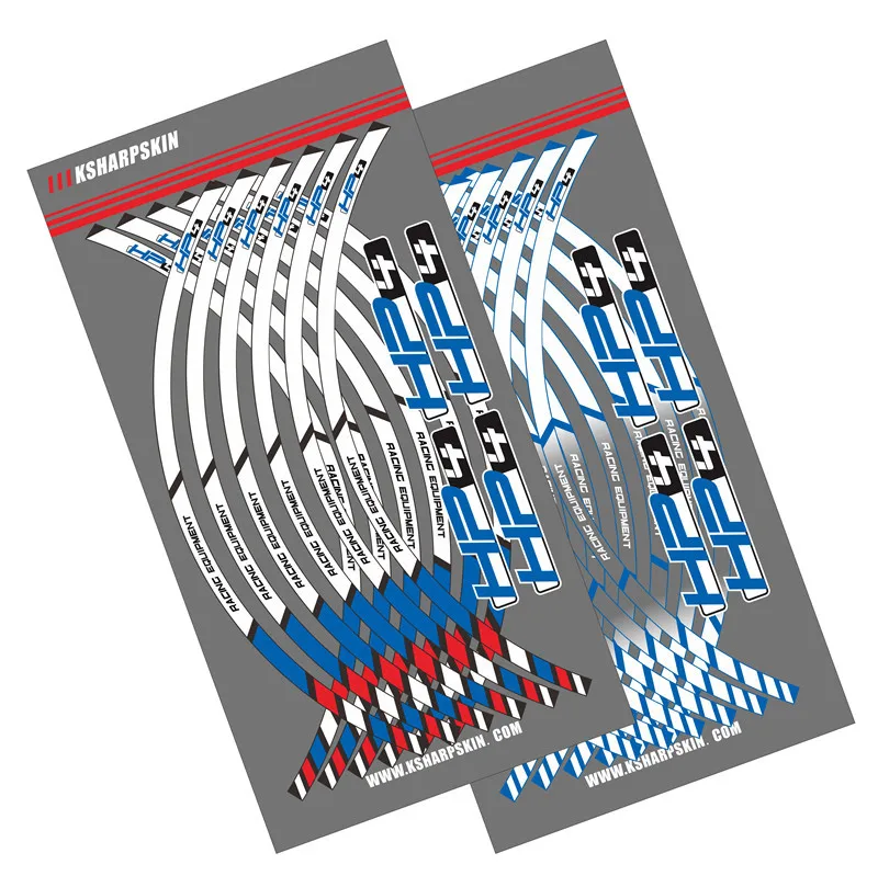 12 полосок наклейка на колесо мотоцикла Светоотражающая полоса обод внешний