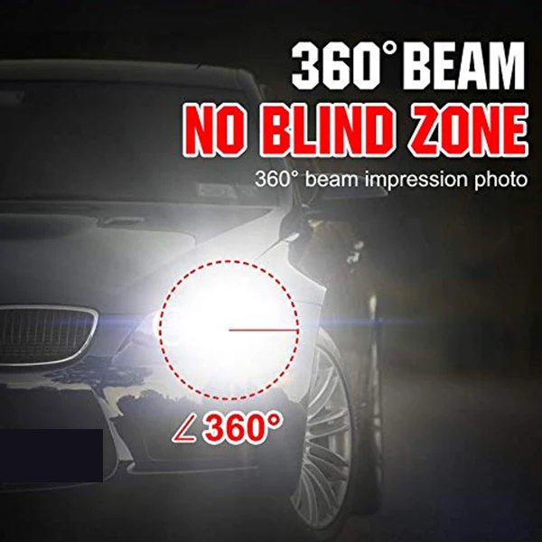 2 шт. светодиодный головной светильник набор для преобразования ламп