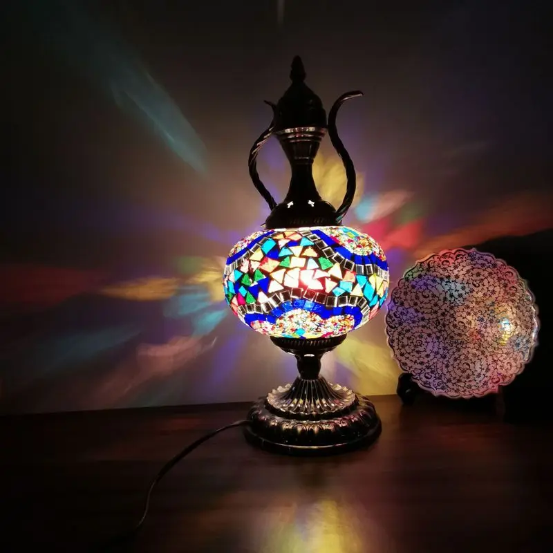 Турецкий ручной горшок с мозаикой гостиной кафе ресторана отеля спальни