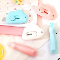 cute cloud shape stainless steel letter opener paper cutting ulity knife scrapbooking tools paper trimmer school office supplies