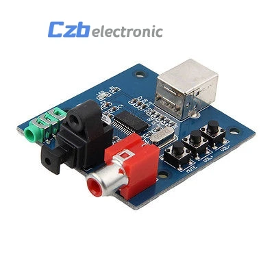 PCM2704 USB DAC мощность волоконно оптический коаксиальный аналог выход Raspberry Pi Raspbian