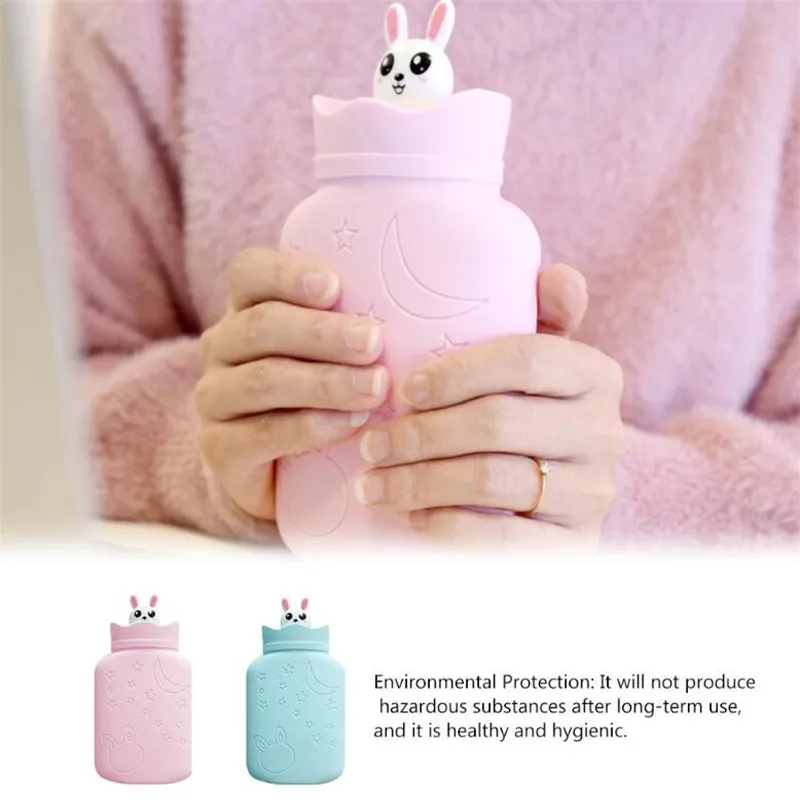 330 мл сумка для горячей воды силиконовая бутылка разогрева в микроволновой печи