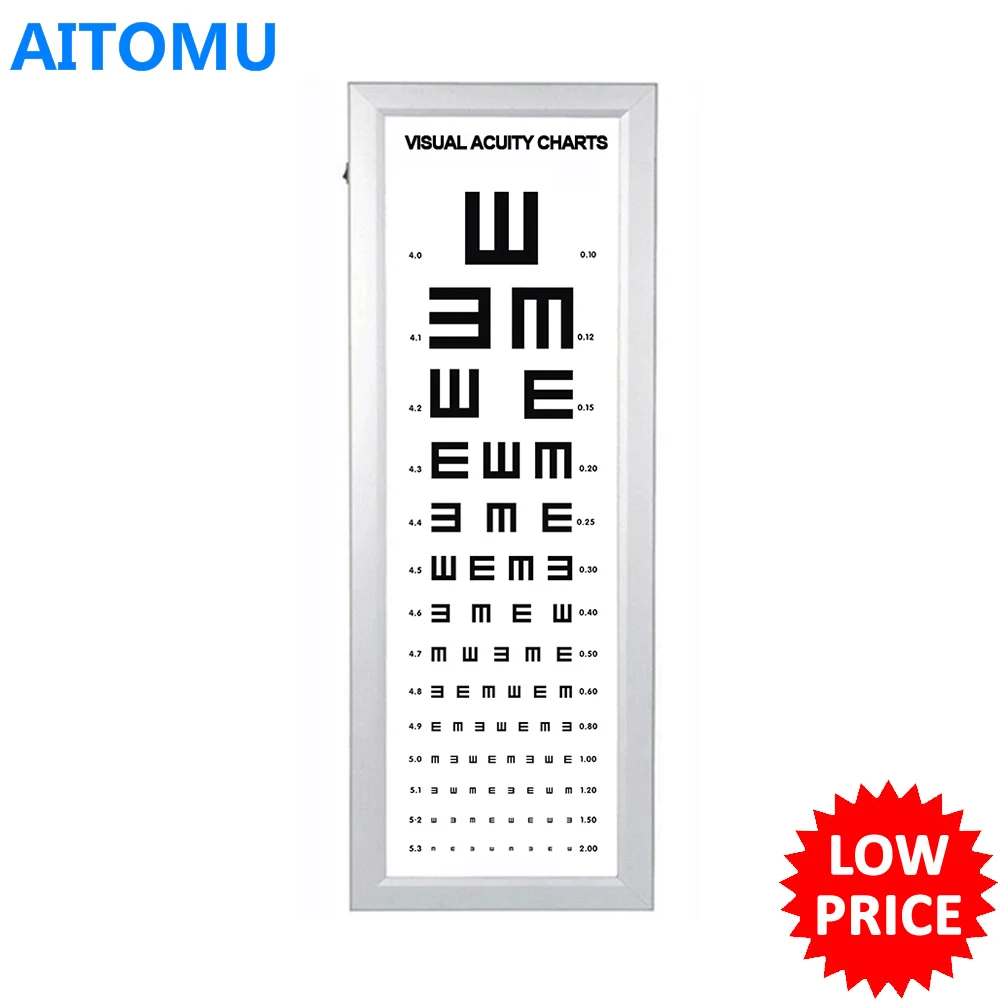 

China Low Price Cheap Visual Chart Light Box