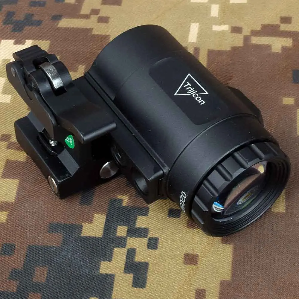 Тактический прицел с красной точкой 3x лупа подходит для прицела Aimpoint откидной на